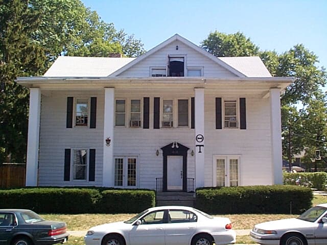 Original Phi Chapter house at 416 N. Chauncey